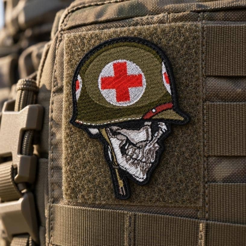 Skull medic patch