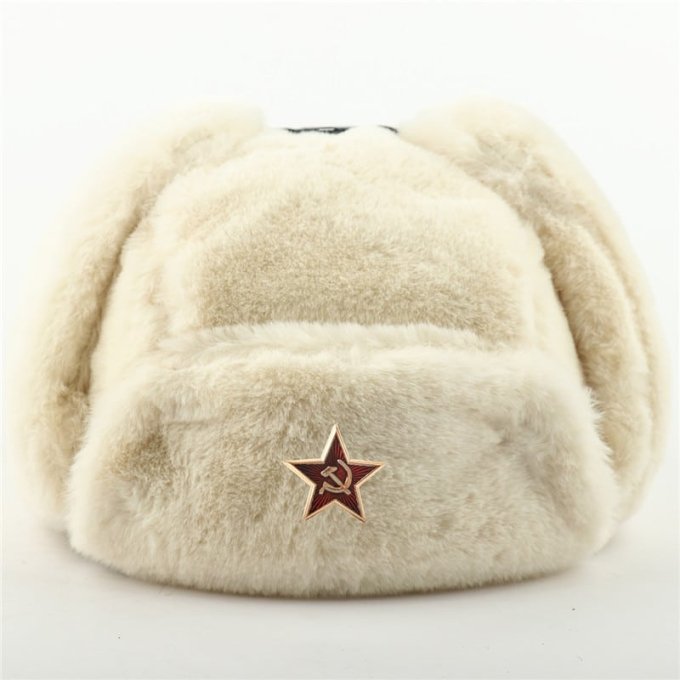 Gorro Ushanka Soviético de Piel - Imagen 6