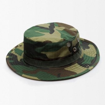 Sombrero boonie táctico Scout R5 camuflaje Woodland