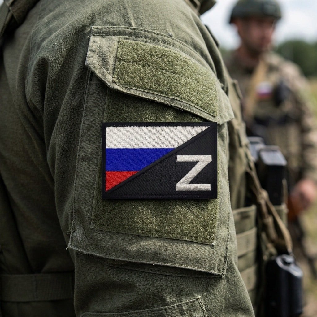 Russian flag z patch