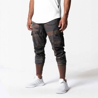 Pantalones jogger tácticos y camuflaje