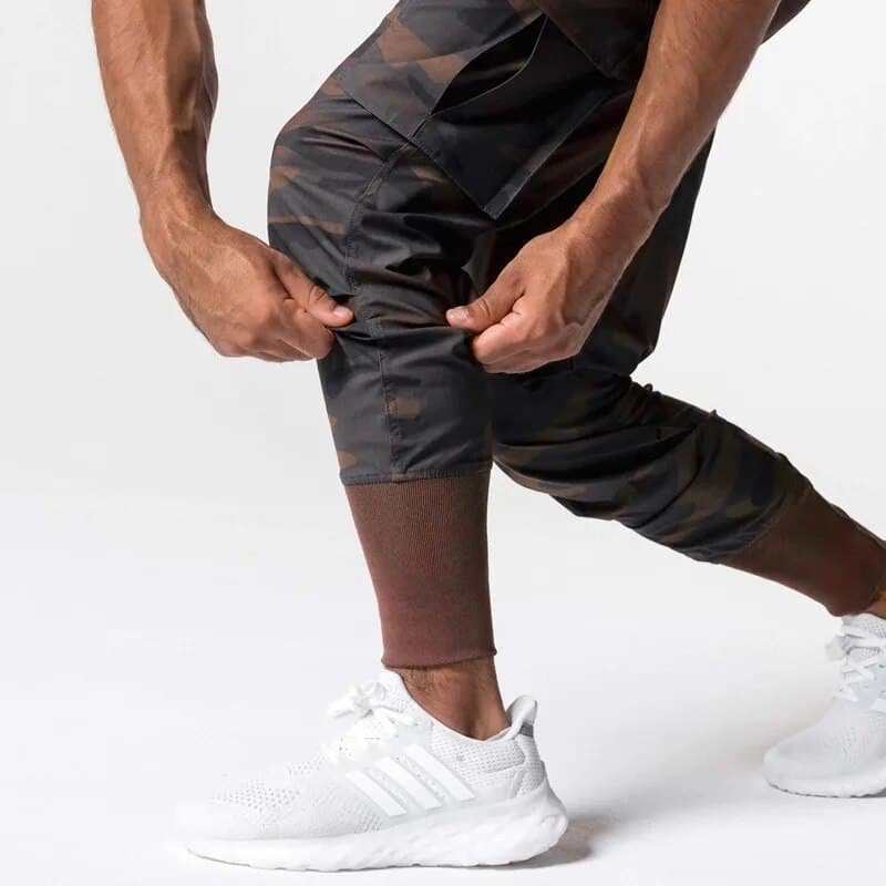 Joggers camuflaje marrón Sportline - Imagen 2