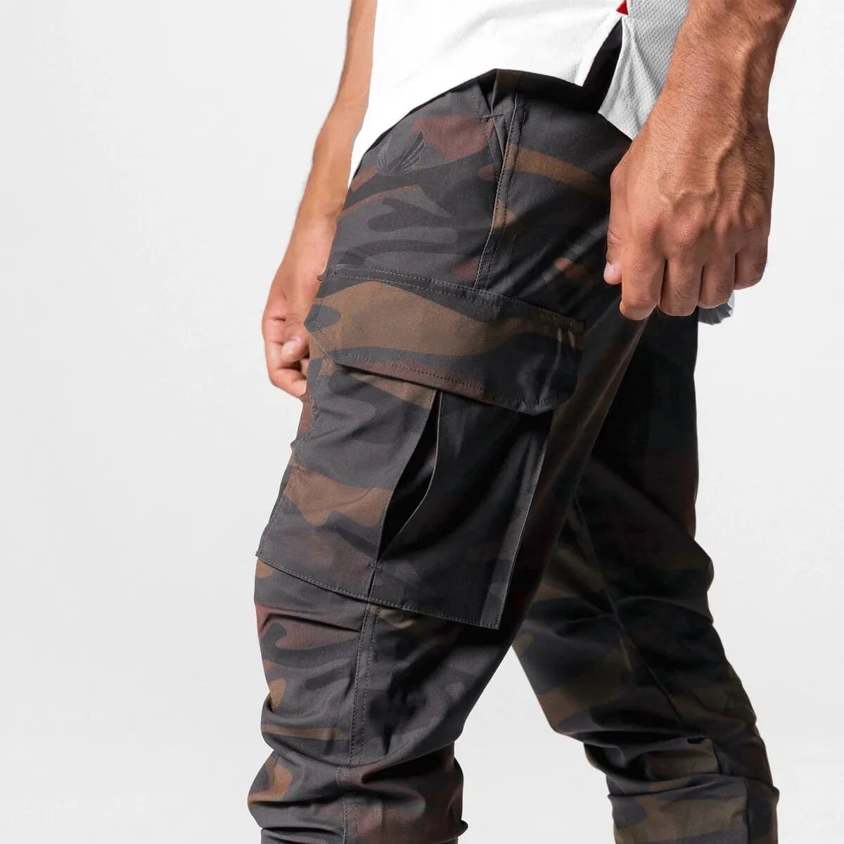 Joggers camuflaje marrón Sportline - Imagen 3