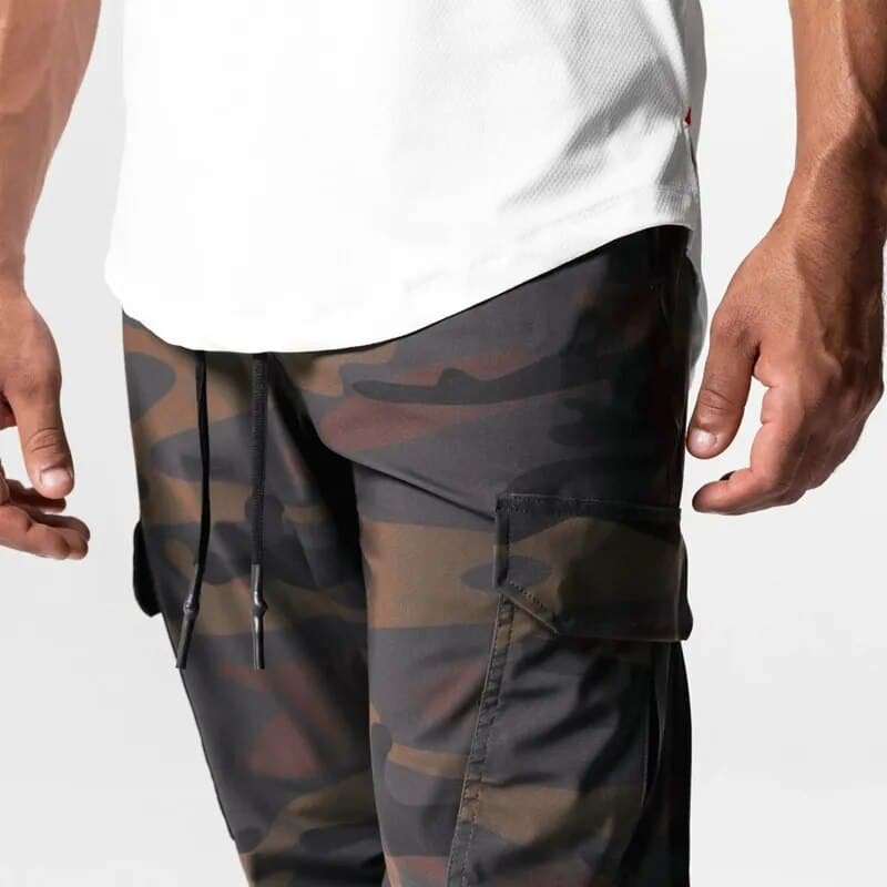 Joggers camuflaje marrón Sportline - Imagen 5