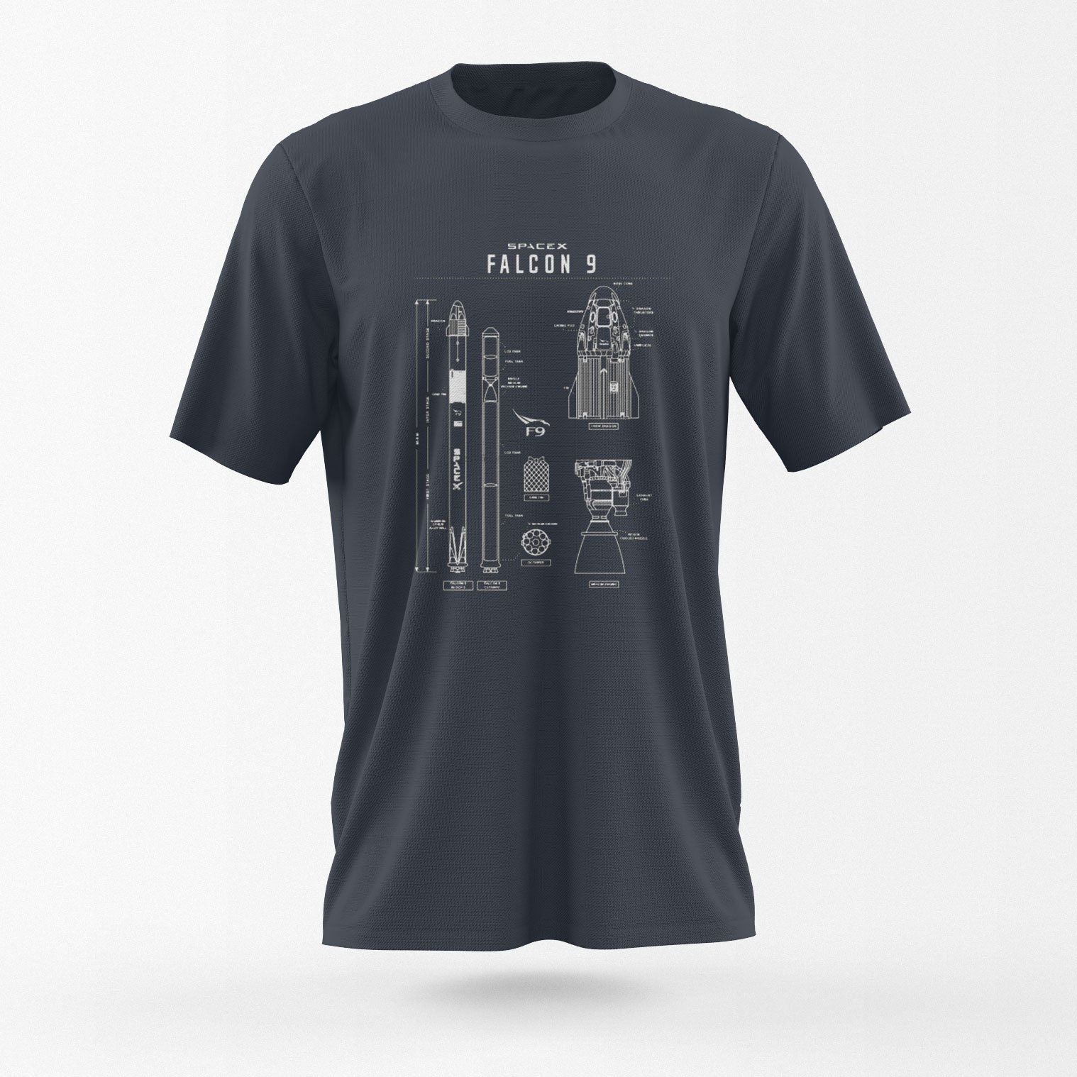 Camiseta Falcon 9 - Imagen 2
