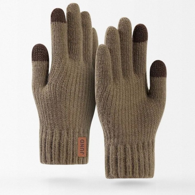 Guantes militares de punto