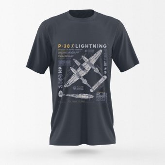 Camiseta P-38 Lightning