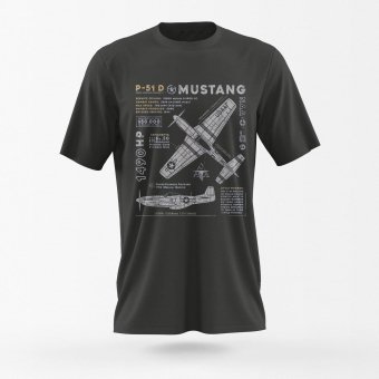 Camiseta P-51 Mustang