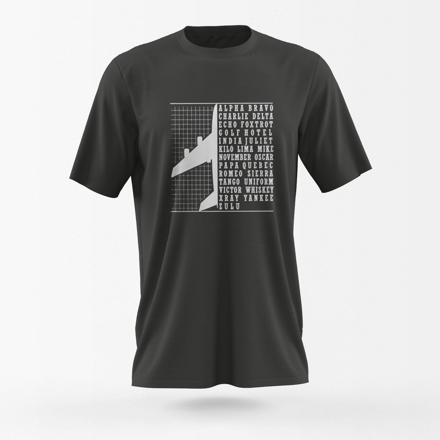 Camiseta Alfabeto Fonético