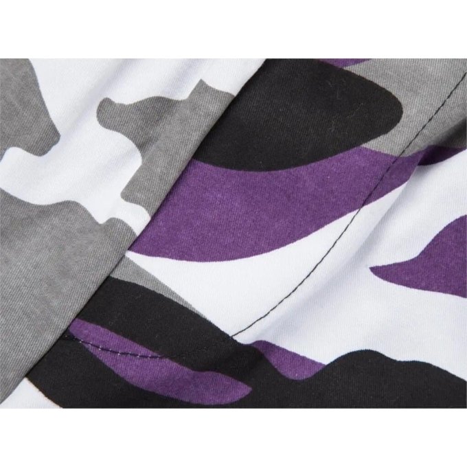 Pantalón jogger camuflaje morado Basis - Imagen 5
