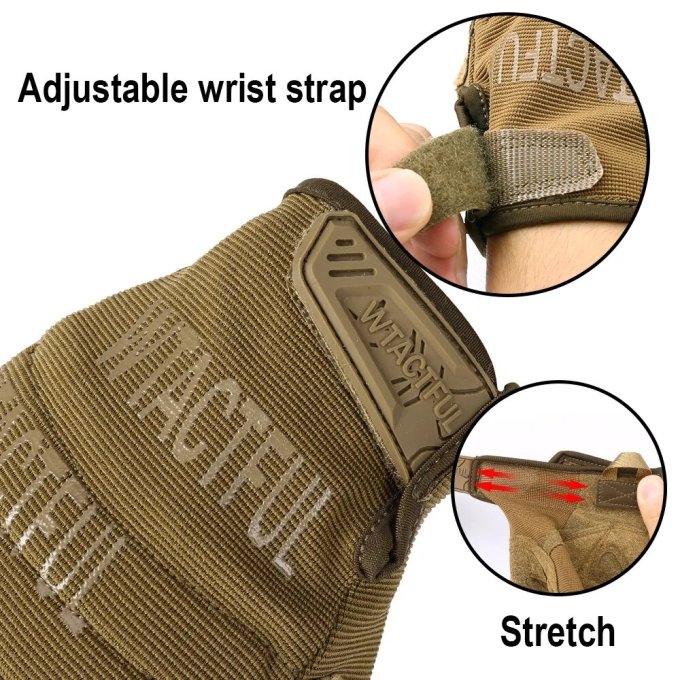 Guantes tácticos de tiro Precision - Imagen 4