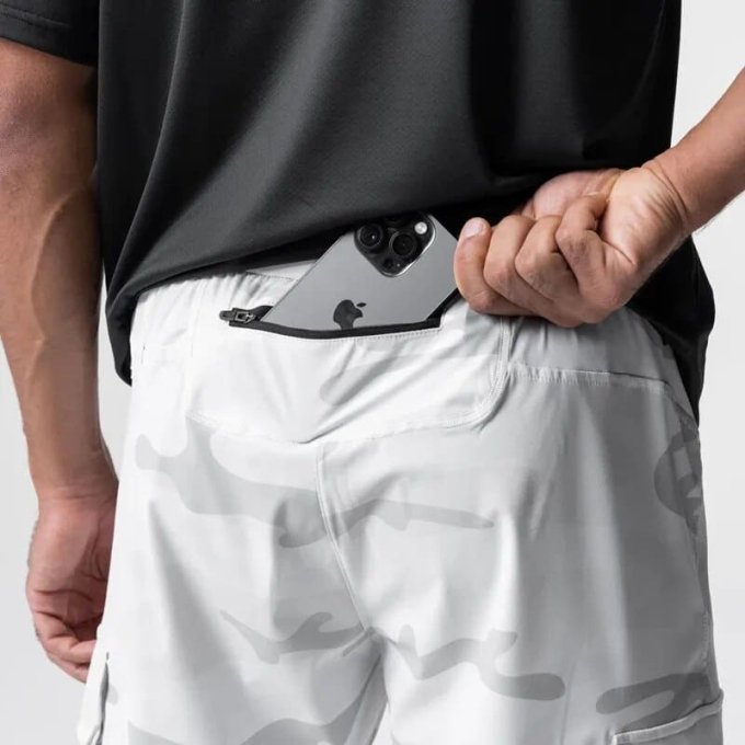 Joggers camuflaje blanco Sportline - Imagen 8