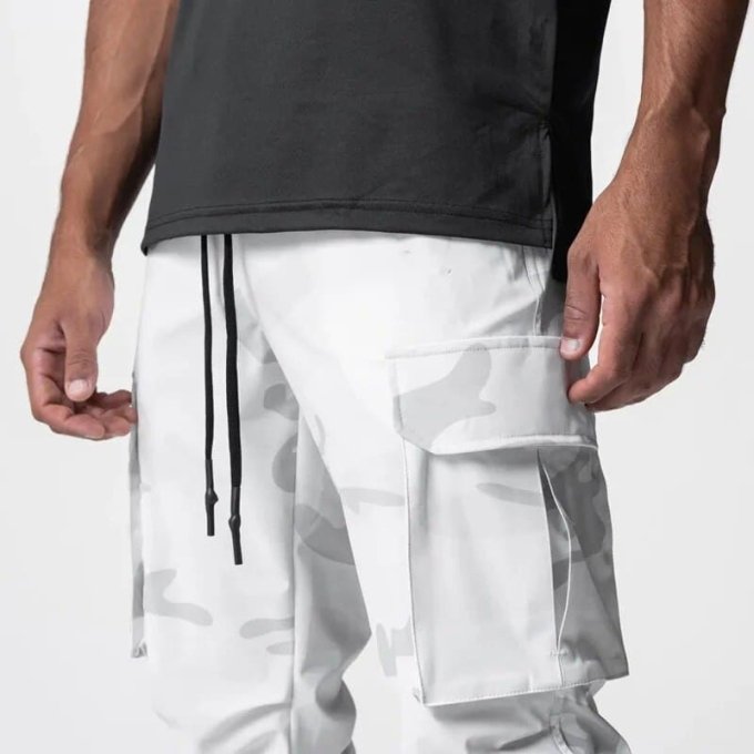 Joggers camuflaje blanco Sportline - Imagen 5