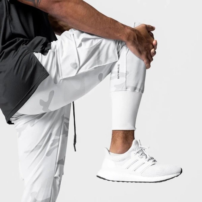 Joggers camuflaje blanco Sportline - Imagen 3