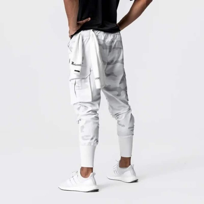 Joggers camuflaje blanco Sportline - Imagen 2