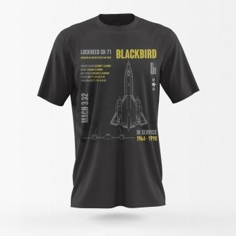 Camiseta SR-71 Blackbird