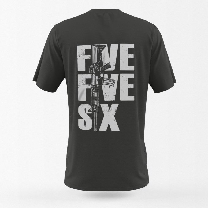 Camiseta AR-15 5.56