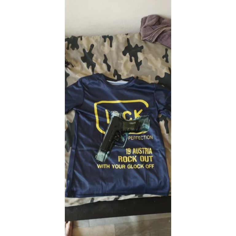 Camiseta táctica Glock 19 photo review