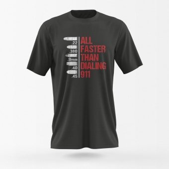 Camiseta Más Rápida Que el 911