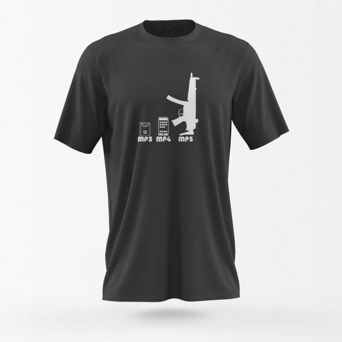 Camiseta táctica MP5 - Imagen 2