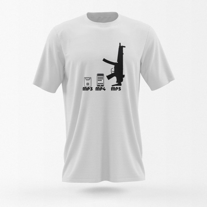 Camiseta táctica MP5 - Imagen 3