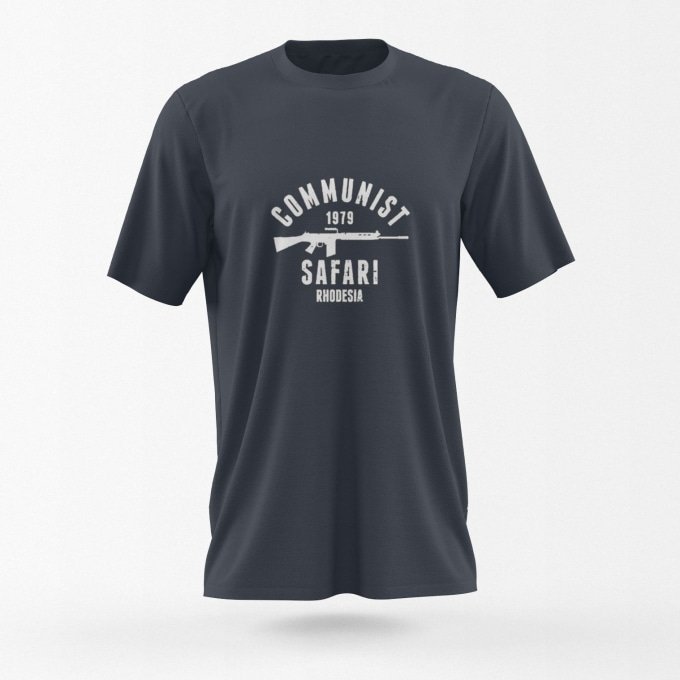 Camiseta Safari Rhodesia Comunista - Imagen 2