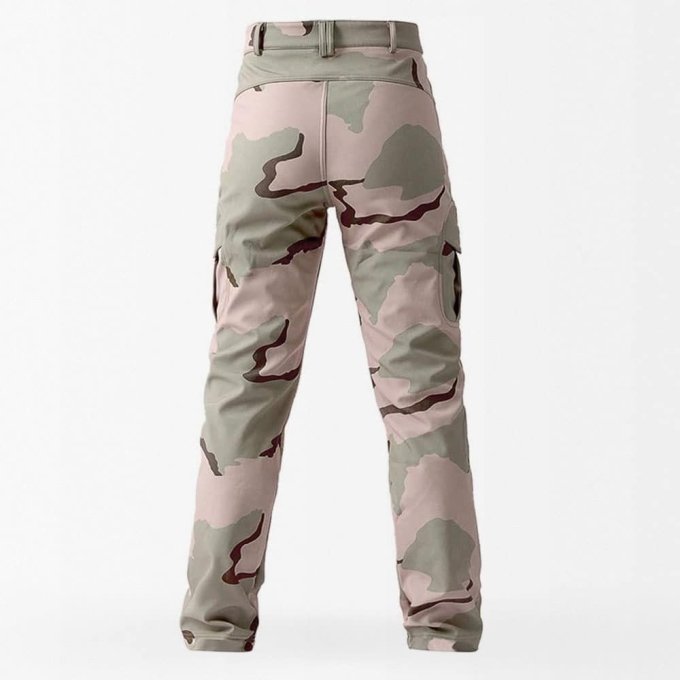 Pantalones Softshell Impermeables Camuflaje Desértico 3 Colores - Imagen 3