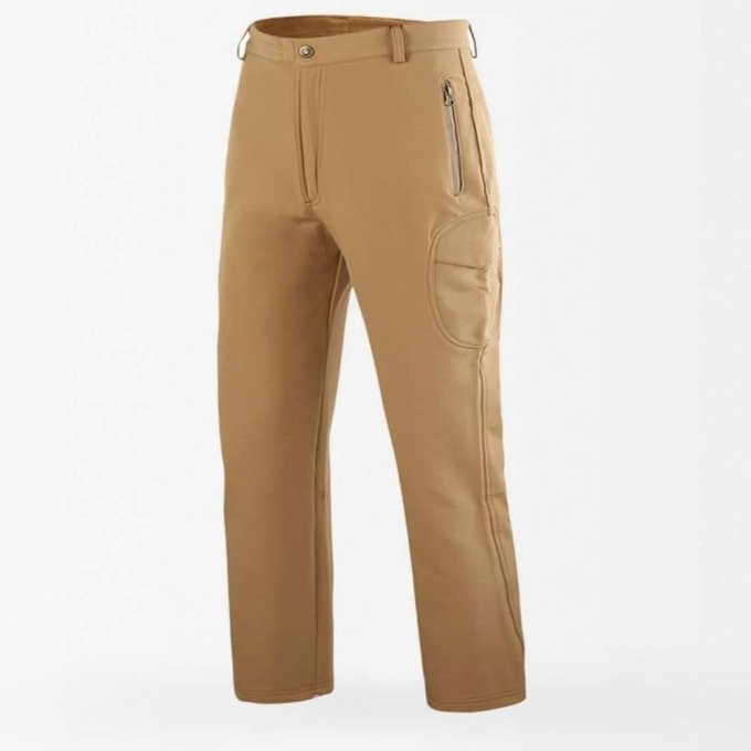 Pantalones Softshell Impermeables – Coyote - Imagen 2