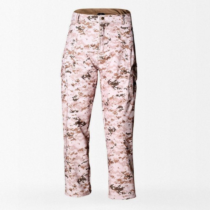 Pantalones softshell impermeables Desierto Digital