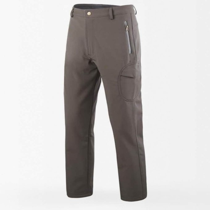 Pantalones softshell impermeables grises - Imagen 3