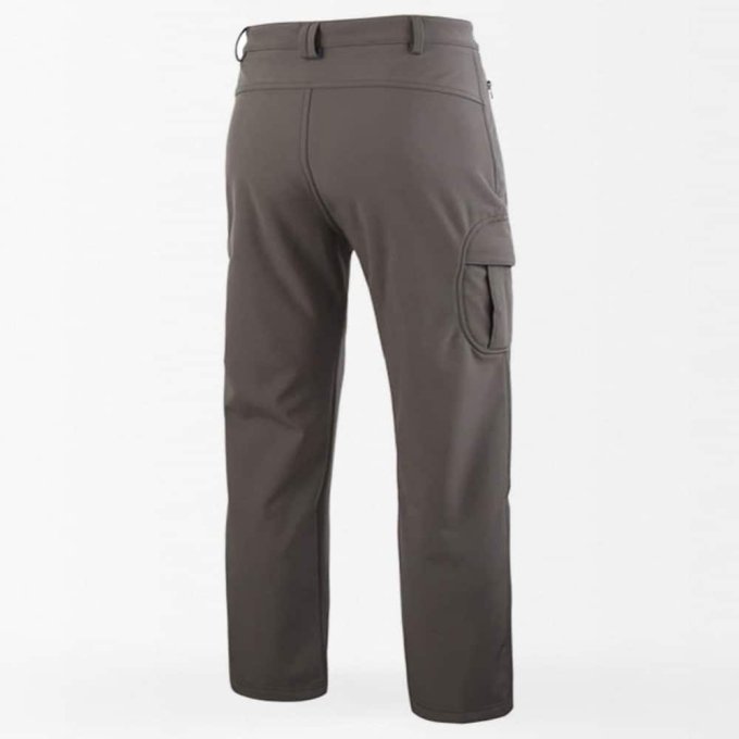 Pantalones softshell impermeables grises - Imagen 2