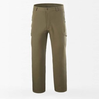 Pantalones Softshell Impermeables Oliva
