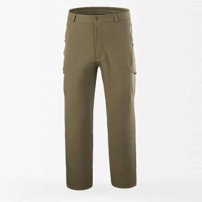 Pantalones Softshell Impermeables Oliva