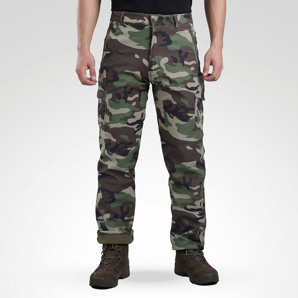 Waterproof softshell pants – Woodland