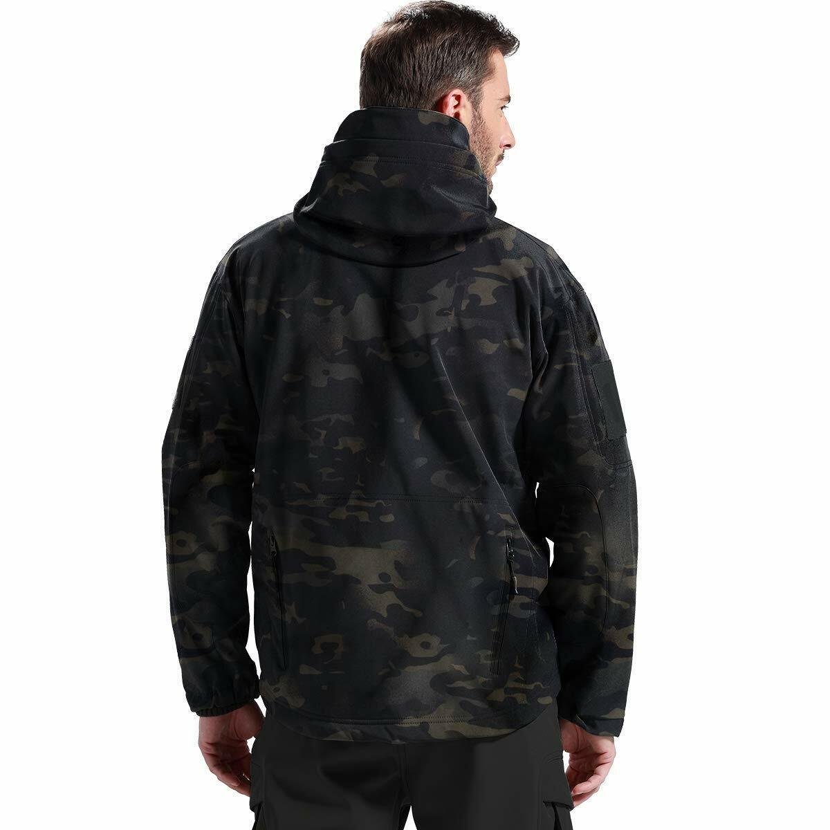 Chaqueta softshell táctica Multicam negra Veter - Imagen 2