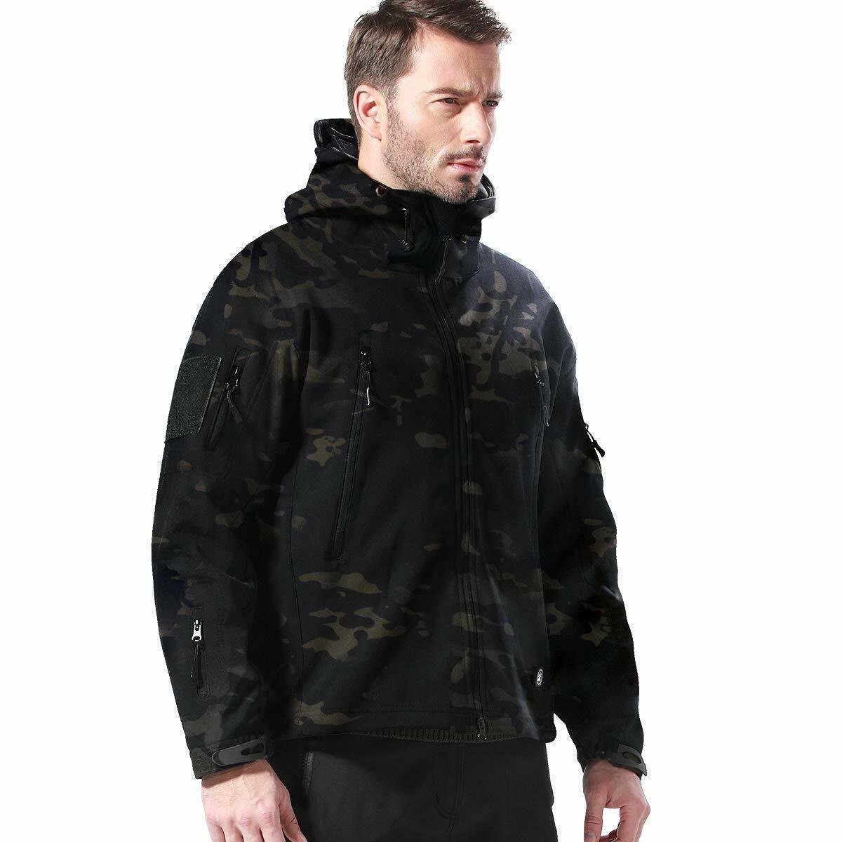 Chaqueta softshell táctica Multicam negra Veter - Imagen 3