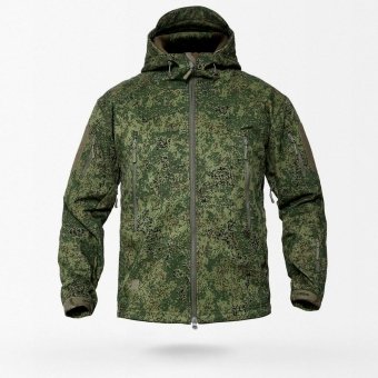 Chaqueta softshell táctica EMR Digi Flora Veter