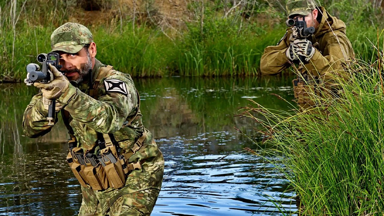 Eficacia del camuflaje Kryptek