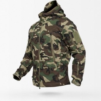 Chaqueta softshell camuflaje Woodland Veter