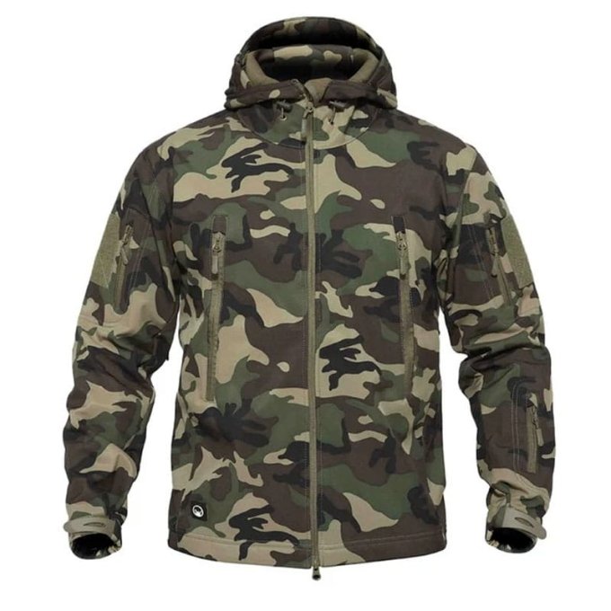 Chaqueta softshell camuflaje Woodland Veter - Imagen 2