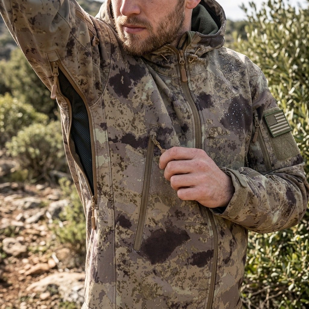 A-Tacs AU Softshell jacket “Veter”