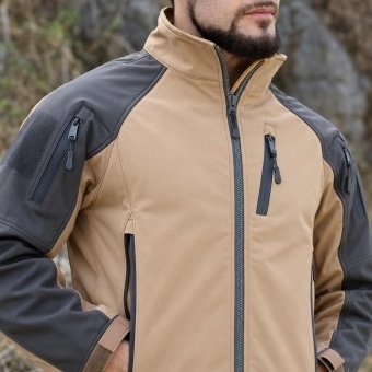 Two tone softshell jacket “Wild”