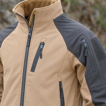 Two tone softshell jacket “Wild”