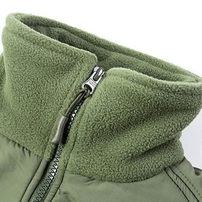 Chaqueta polar táctica militar para hombre - Imagen 4