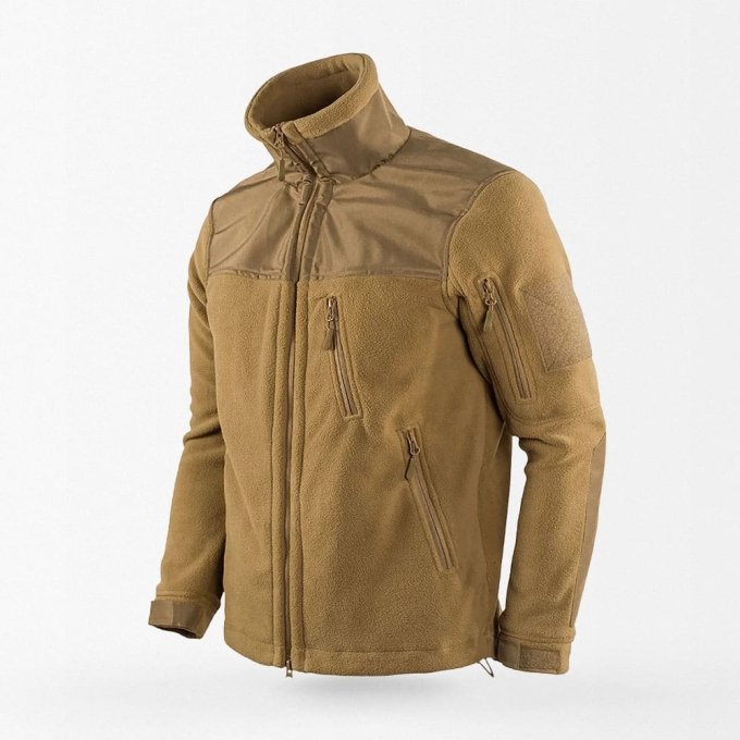 Chaqueta táctica militar de forro polar - Imagen 2