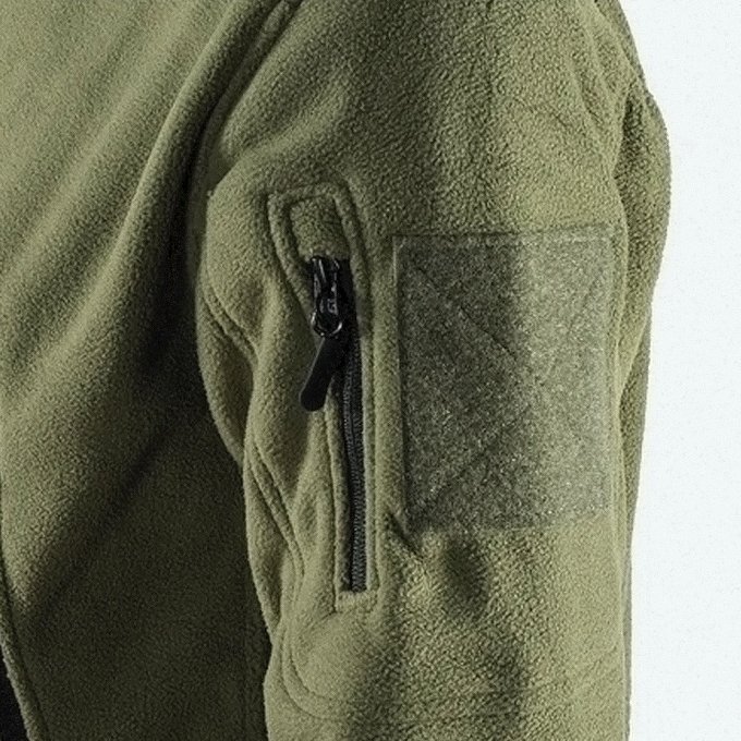 Chaqueta polar táctica militar - Imagen 2