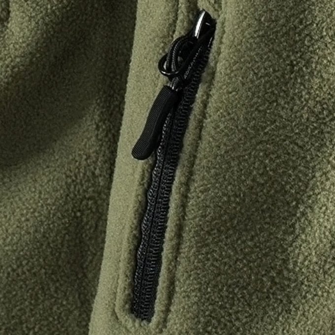 Chaqueta polar táctica militar - Imagen 3