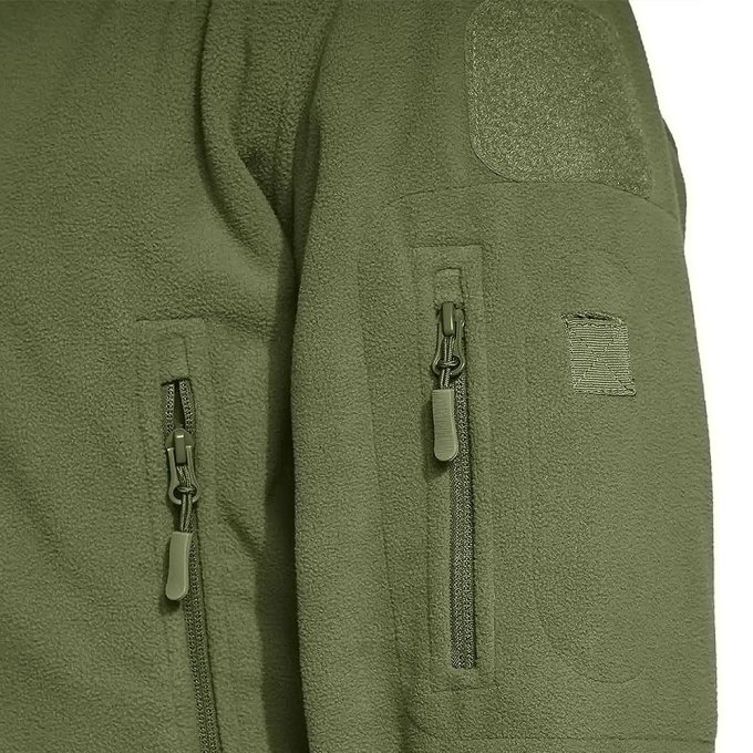 Chaqueta polar táctica militar con capucha de EEUU - Imagen 4