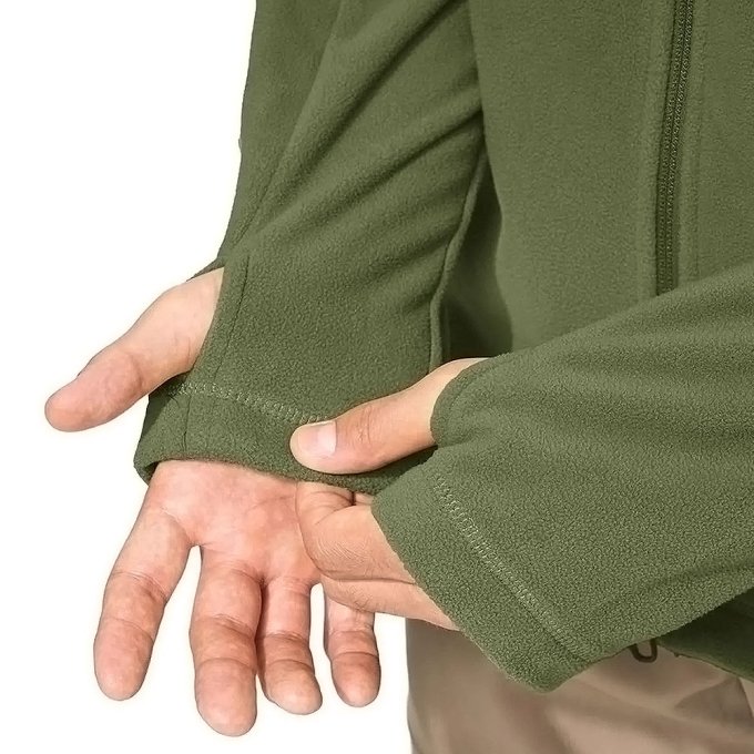 Chaqueta polar táctica militar con capucha de EEUU - Imagen 6