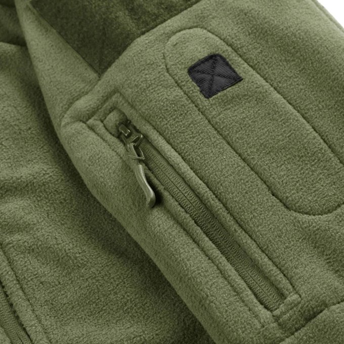 Chaqueta polar táctica militar con capucha de EEUU - Imagen 7